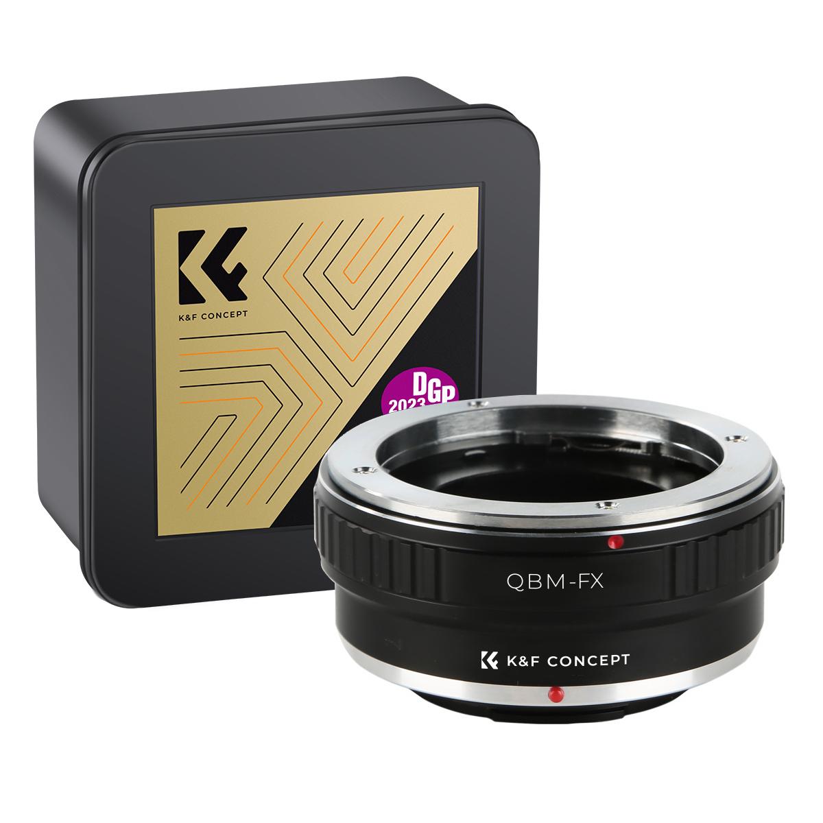 K&F Concept Rollei QBM to Fuji X Mount DSLR Lens Adapter M37111
