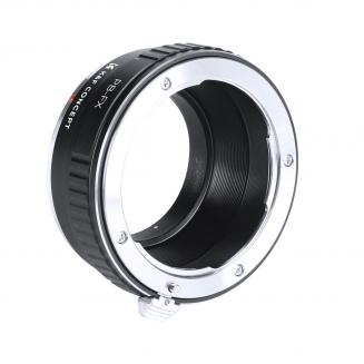 K&F Concept Adapter für Praktica B Objektiv auf Fuji X Mount Kamera