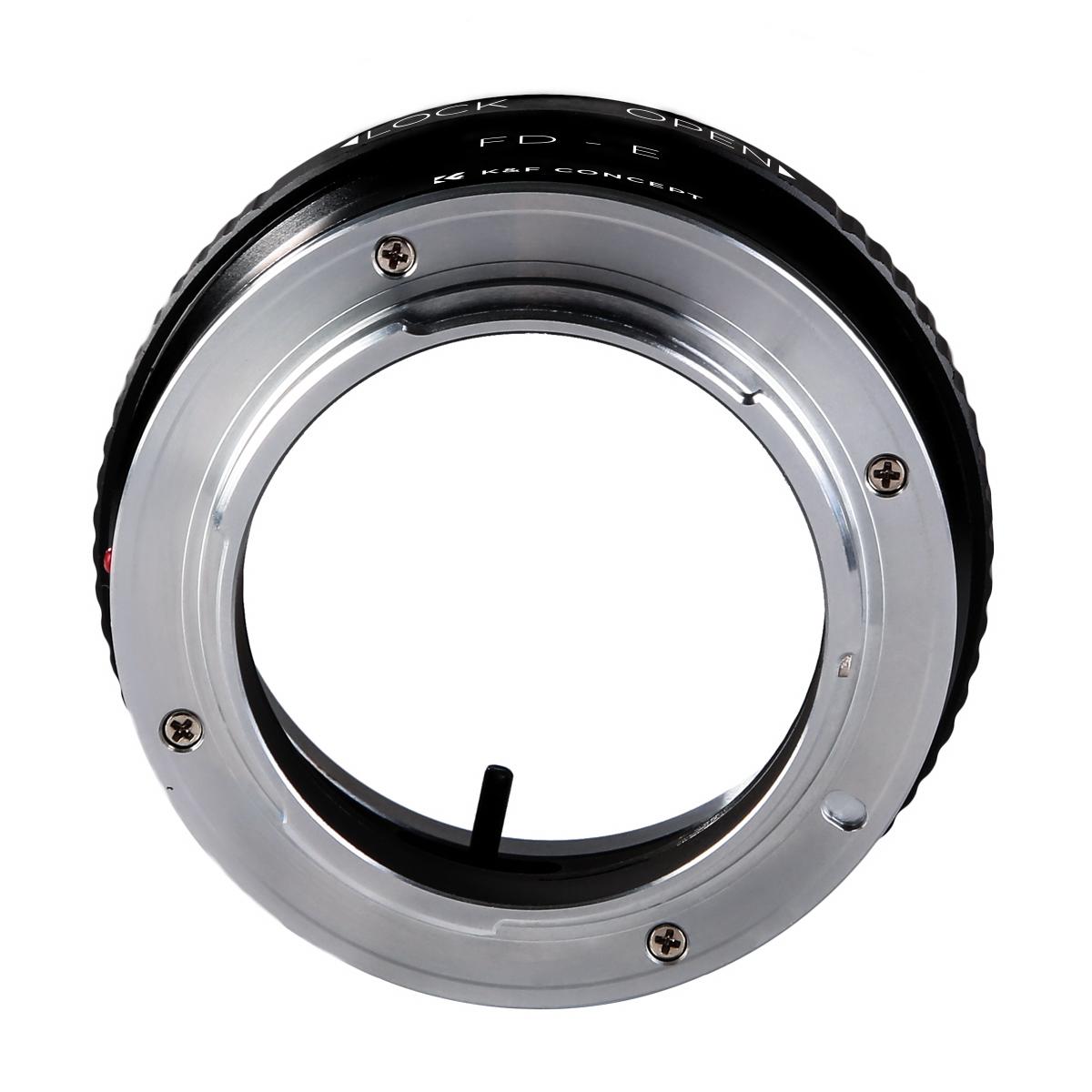 Canon FD Lenses to Sony E Mount Camera Copper Adapter