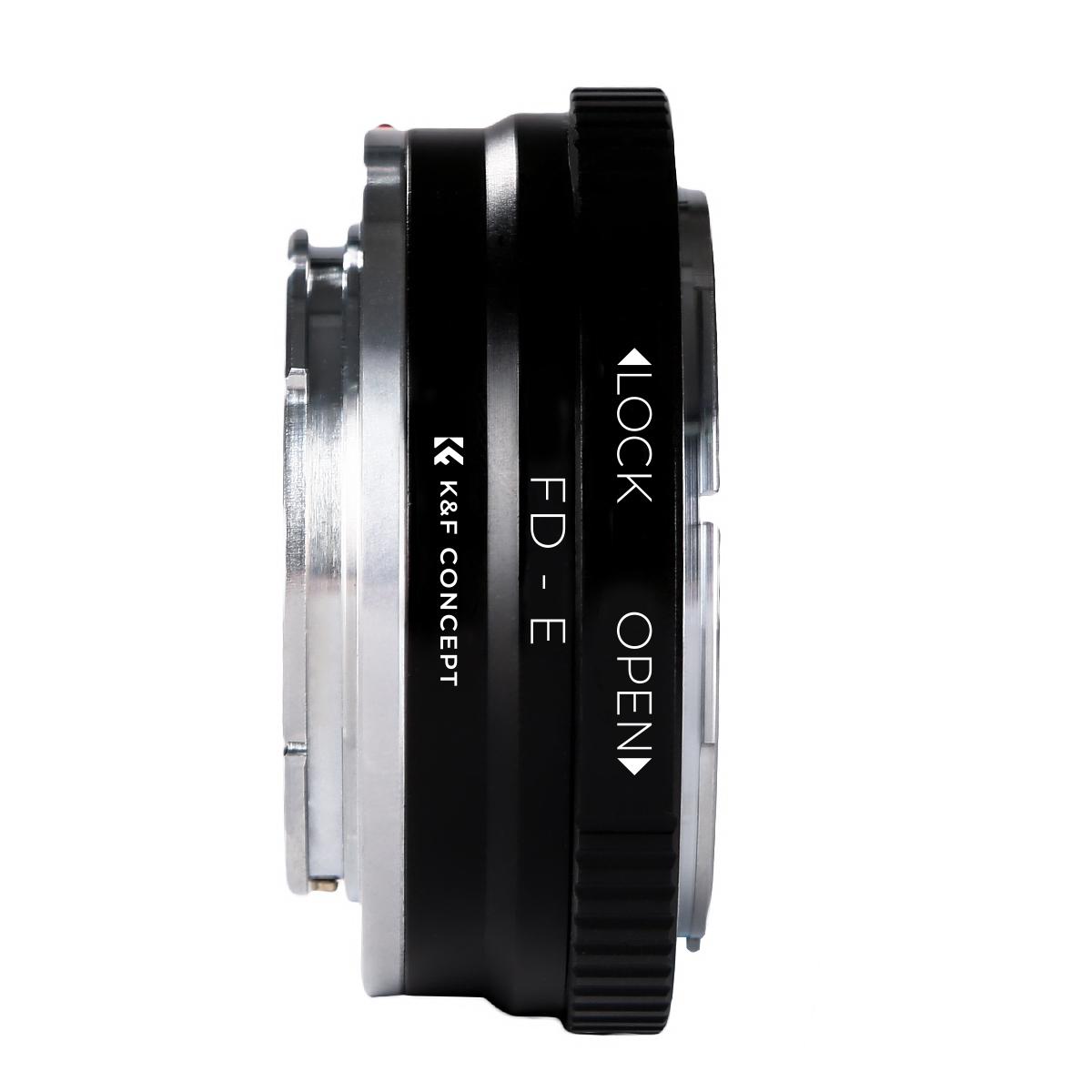 Canon FD Lenses to Sony E Mount Camera Copper Adapter
