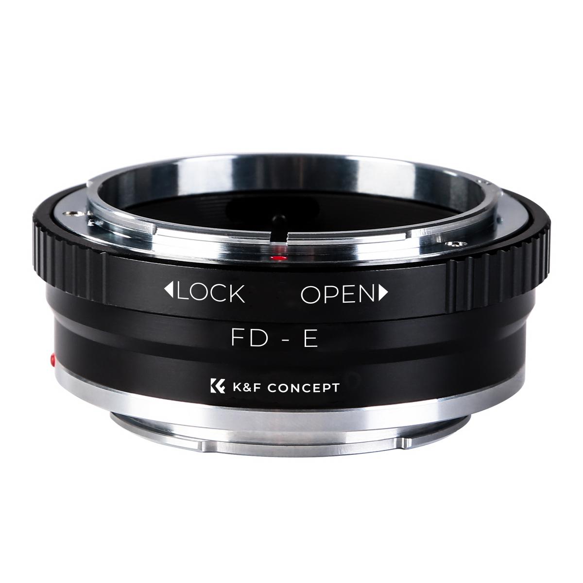 Canon FD Lenses to Sony E Mount Camera Copper Adapter