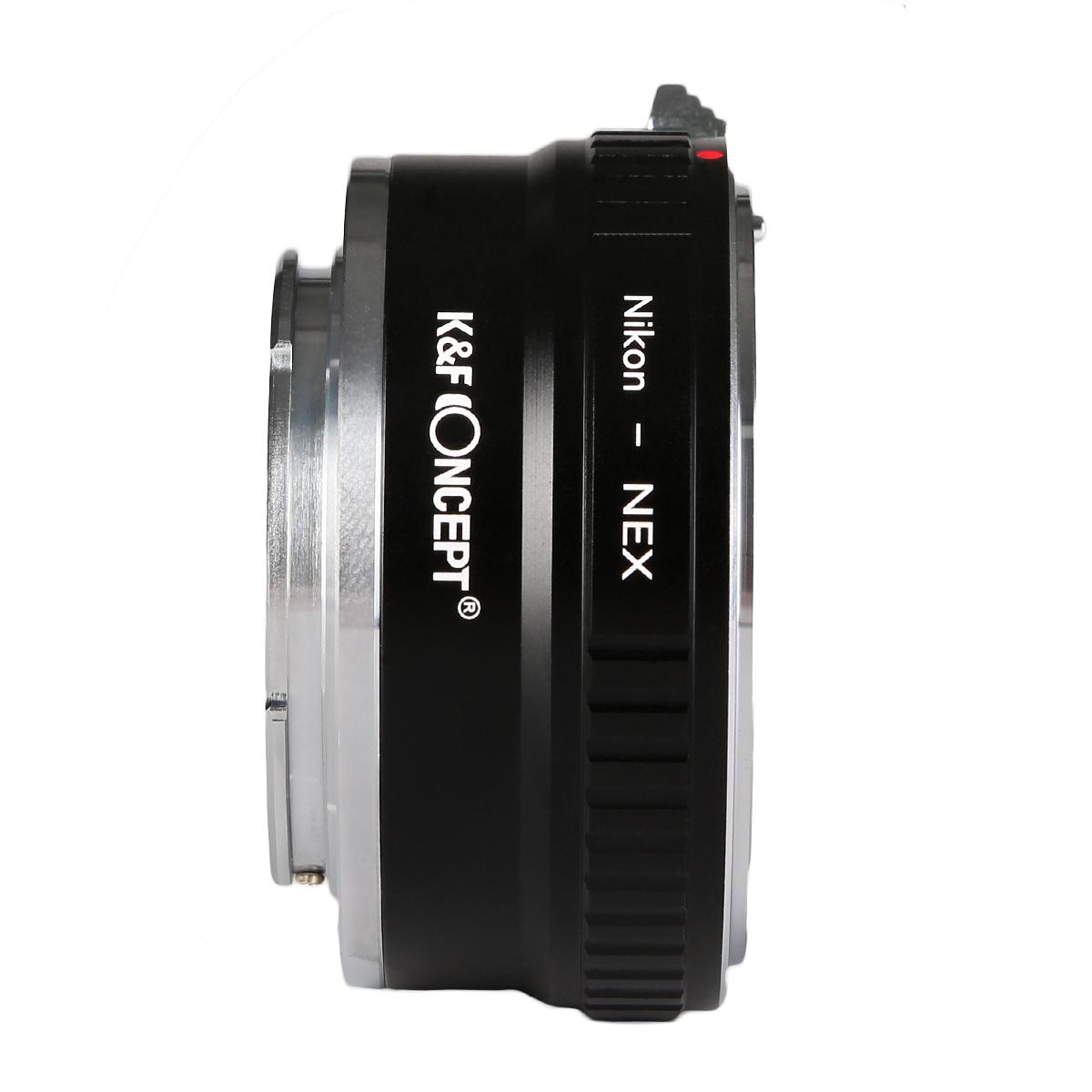 Nikon F Lenses to Sony E Mount Camera Copper Adapter