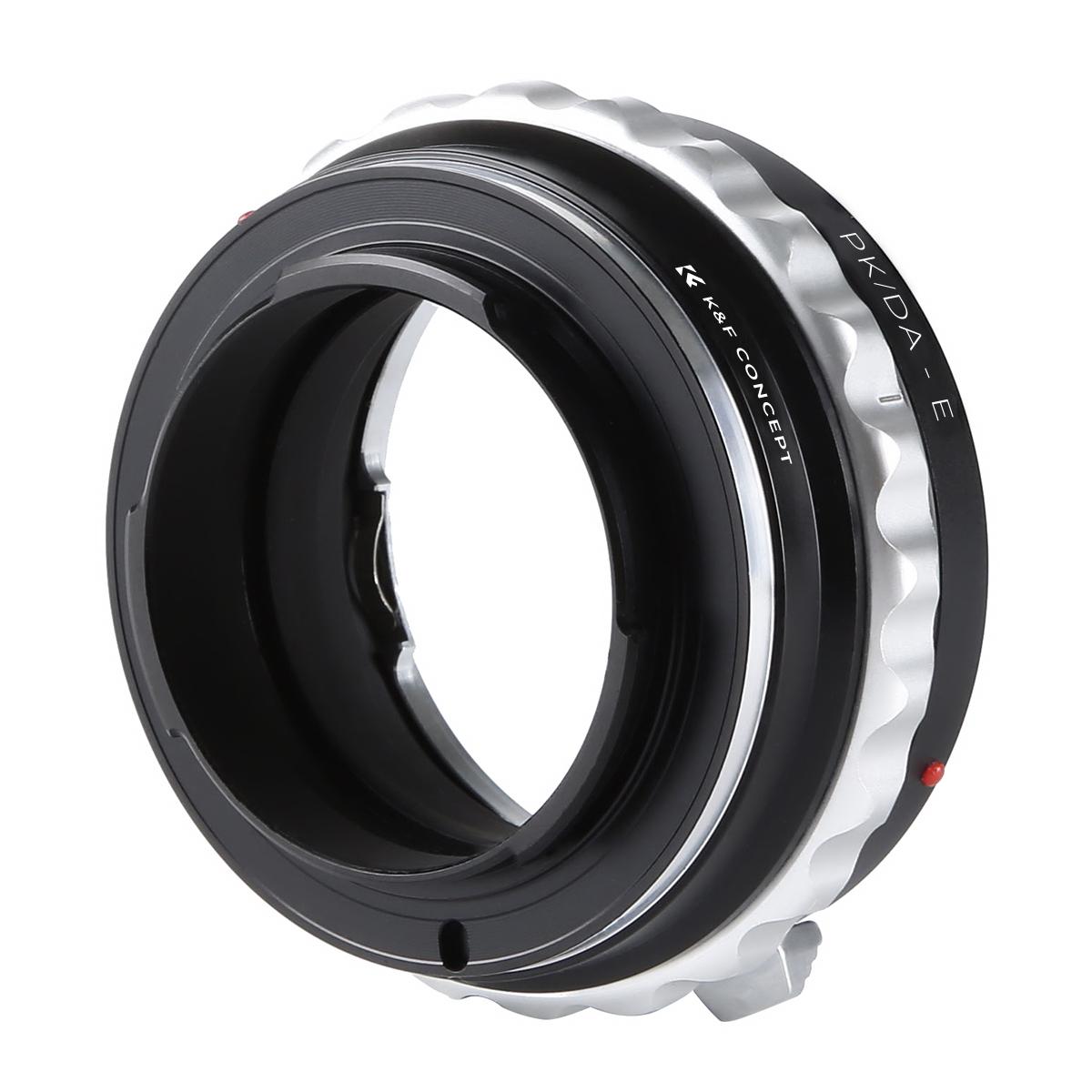 Pentax K/M/A/FA/DA Lenses to Sony E Mount Camera Adapter