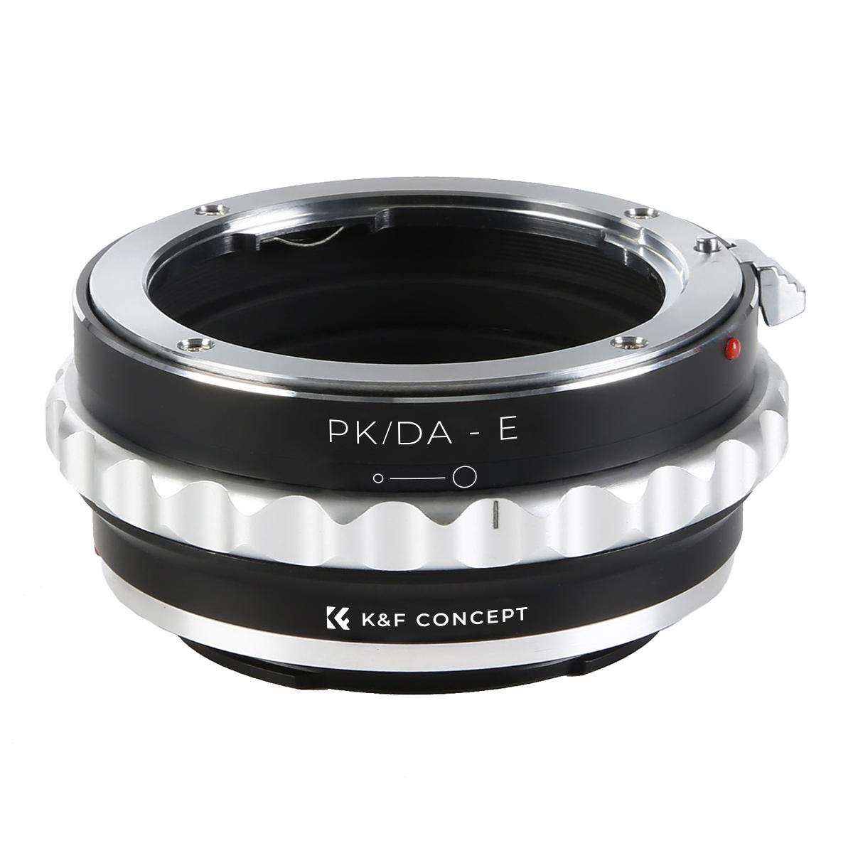 Pentax K/M/A/FA/DA Objektiv til Sony E Mount Kamera Adapter