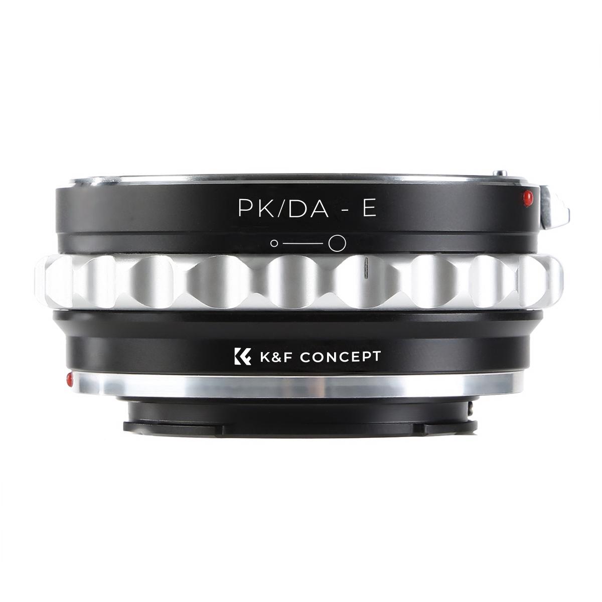 Pentax K/M/A/FA/DA Lenses to Sony E Mount Camera Adapter