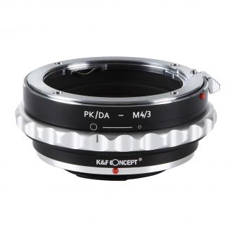 K&F Concept Adapter für Pentax K/M/A/FA/DA Objektiv auf M43 MFT Mount Kamera