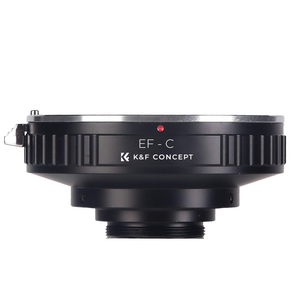 Canon EOS EF Lenses to C Mount Camera Adapter