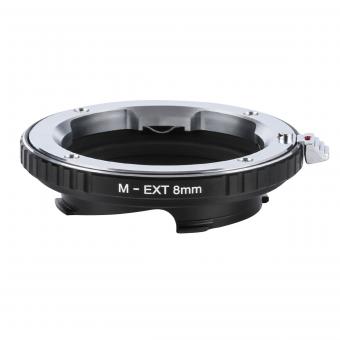 K&F Concept Adapter für Leica M Objektive auf Leica M Mount M-EXT 8mm