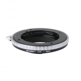 Contax G Lenses to M43 MFT Mount Camera Adapter