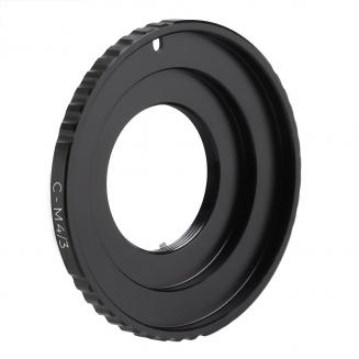 K&F Concept Adapter für C Mount Objektive auf M43 MFT Mount Kamera