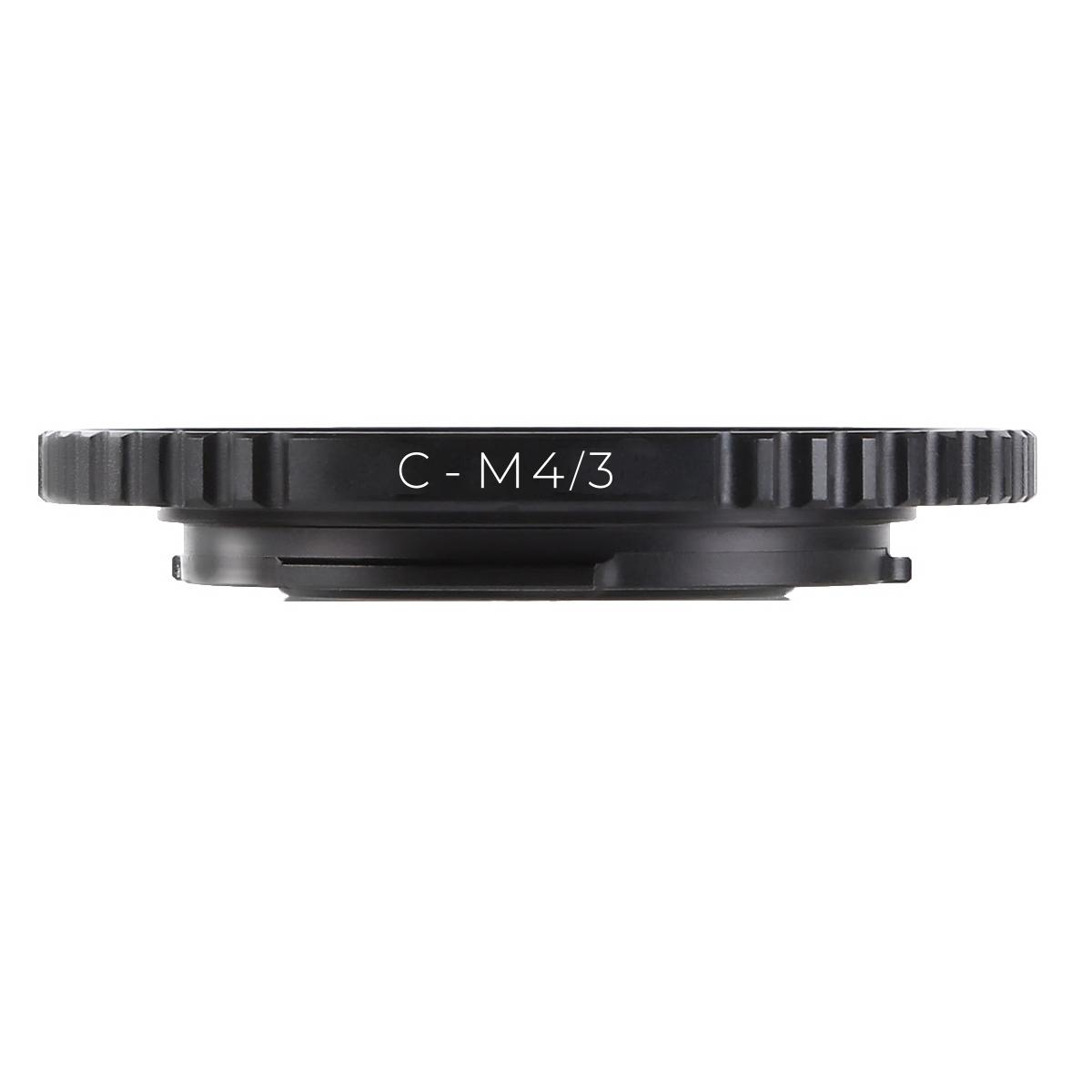 C Mount Lenses to M43 MFT Mount Camera Adapter