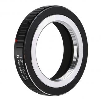 K&F Concept L39-EOS M Bague Adaptation pour Objectif  M39  vers Canon EOS M Mount Appareil Photo