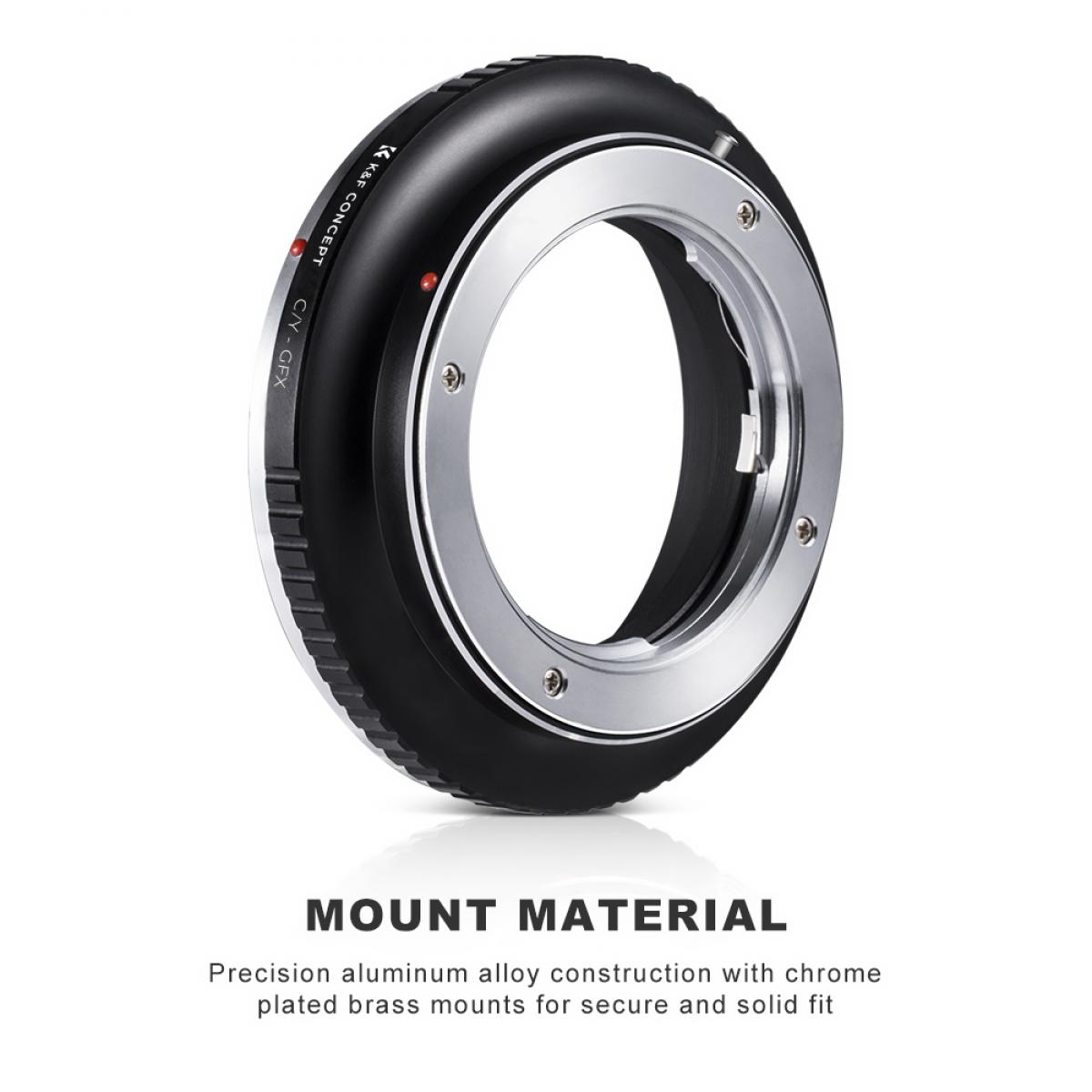 LENS ADAPTERS Contax/Yashica CY C/Y mount lens to Fujifilm GMount GFX