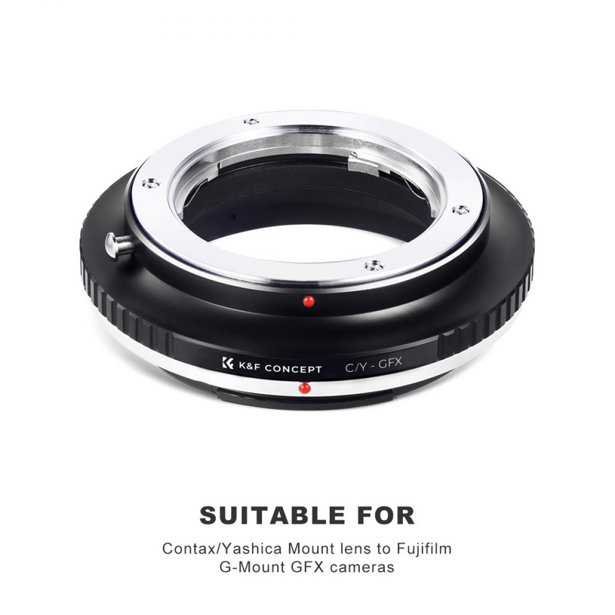 Lens Adapters Contaxyashica Cy Cy Mount Lens To Fujifilm G Mount Gfx Camera Mount Adapter K 0073