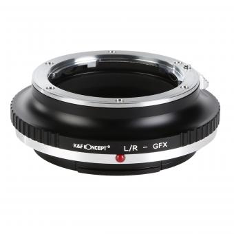 Adaptador de montura de lentes Leica R a Fuji GFX Adaptador de lente K&F Concept M21211