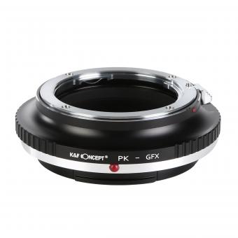 Adaptador de montura de lentes Pentax K a Fuji GFX Adaptador de lente K&F Concept M17211