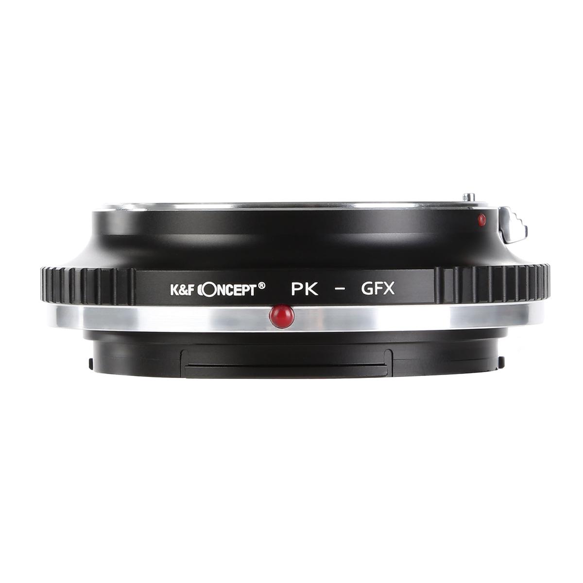 LENS ADAPTERS Pentax K Lenses to Fuji GFX Camera Mount Adapter K&F