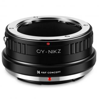 Lens Mount Adapter for Contax/Yashica CY C/Y Mount Lens to Nikon Z Mount Z6 Z7 Mirrorless Cameras-(C/Y-Nikon Z)