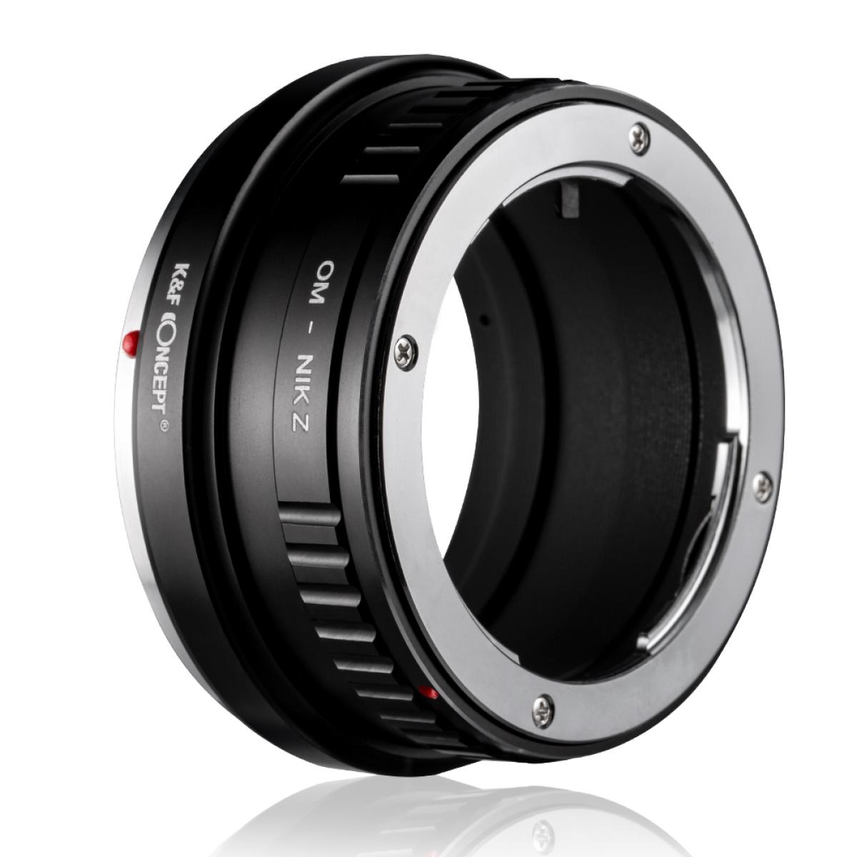 K&F Concept Adaptador de Lentes Olympus OM para Nikon Z Cámara