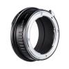 K&F Concept NIK F-EOS R Bague d'Adaptation pour Objectif Nikon F vers Appareil Photo à Monture Canon RF