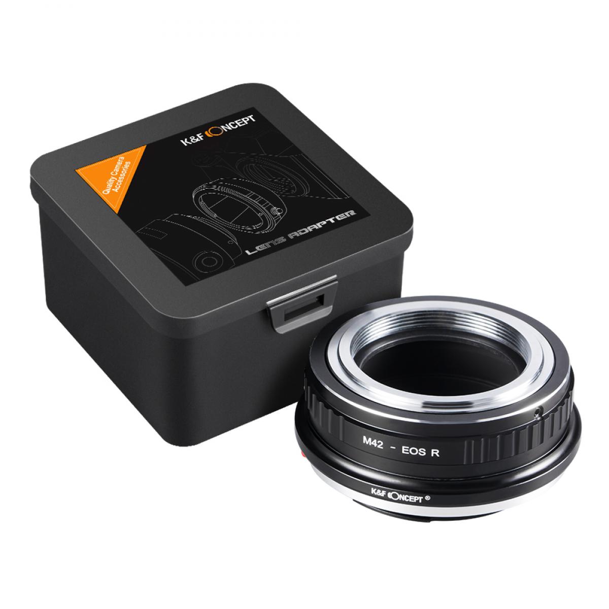 K&F Concept Adapter für M42 Objektiv auf Canon EOS R Mount Kamera