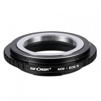 K&F Concept Adapter für M39 Objektiv auf Canon EOS R Mount Kamera