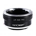 Adattatore da obiettivo Leica serie R a fotocamera NEX FIT PRO ad alta precisione K&F Concept