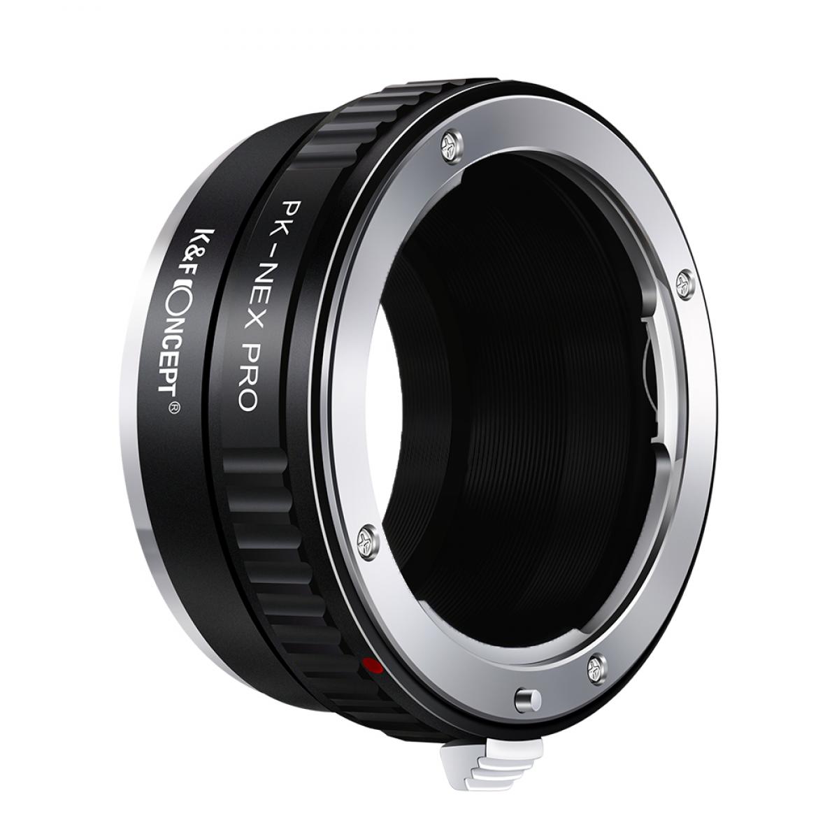 Adattatore da obiettivo Pentax PK a corpo macchina Sony FIT PRO per obiettivo K&F Concept