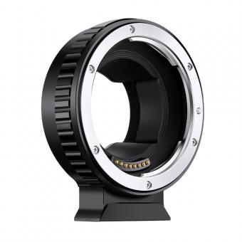 K&F Concept Autofokus Adapter EF-NEX Automatik Objektivadapter mit CDAF-Schalter für Canon EOS EF Objektiv auf Sony E-Mount Kamera