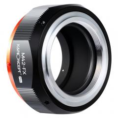 K&F M10115 M42-FX PRO, nuevo en 2020 adaptador de lente de alta precisión (naranja)