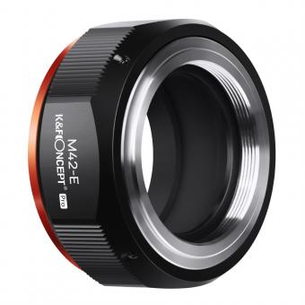  Lens Mount Adapter for M42 Mount Lens Compatible with Sony E Mount Camera Body 