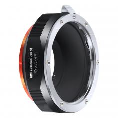 Новый продукт: K &amp; F M12125 Canon EOS-M4 / 3 PRO ， Новый в 2020 году адаптер высокой точности объектива (оранжевый)