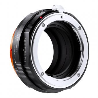 NIK(G)-FX PRO Adaptateur d'Objectif Haute Précision pour Objectifs Nikon G（AI-G）vers Appareils Photo Fujifilm X Monture
