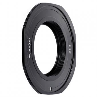 Updated M42 to EOS Adapter, Manual Lens Mount Adapter Compatible with M42 Mount Lens and Compatible with Canon EOS EF EF-S Mount Cameras (Updated M42-EOS)