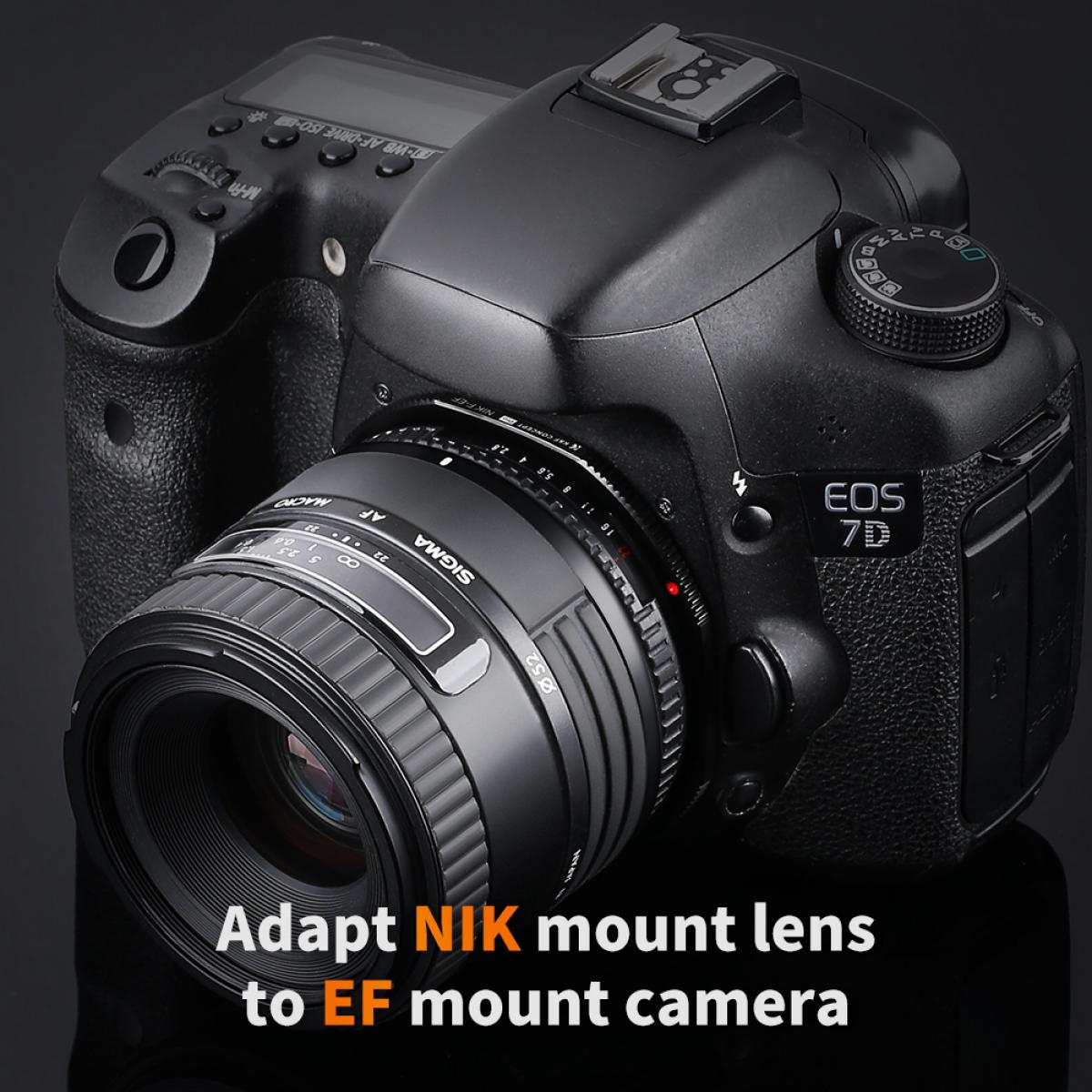 Canon EF50mm &Mount Adapter セット Ef To L Mount Adapter | Kentfaith - K&F Concept