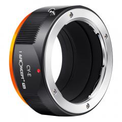 K&F Concept M14105 C / Y-Nex Pro, novo em 2020 adaptador de lente de alta precisão (laranja)