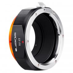 K&F M12115 EOS-FX PRO, novo em 2020 adaptador de lente de alta precisão (laranja)