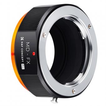 M15115  high-precision lens adapter ring, coated with matte paint, secondary oxidation orange, MD-FX PRO