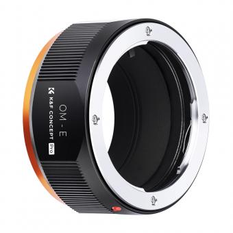 Lens Mount Adapter OM-E Manual Focus Compatible with Olympus OM SLR Lens and Sony E Camera Body 