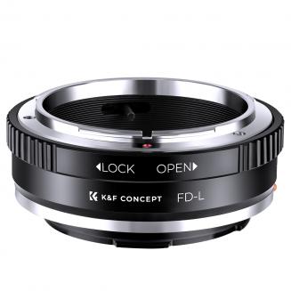 Adaptateur d'objectif Canon FD & FL 35 mm vers Sigma, Leica, Panasonic à monture L