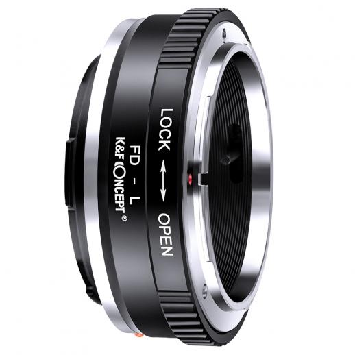 FD to L Mount Adapter, Manual Focus Adapter Compatible with Canon FD FL 35mm Lens to L Mount Camera Body （Canon FD）