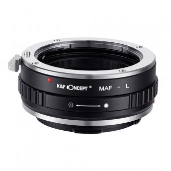 K&F Concept Adapter MAF-L für Sony A (Minolta AF) Objektiv auf L Mount Kameragehäuse