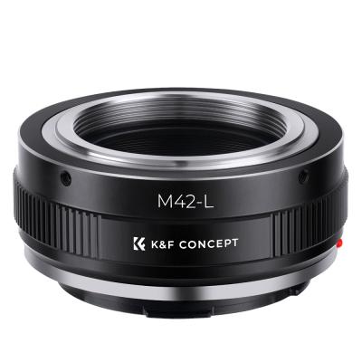 K&F Concept Adapter M42-L for M42-objektiv på Leica SL T Sigma FP Panasonic L-montert digitalkamerahus