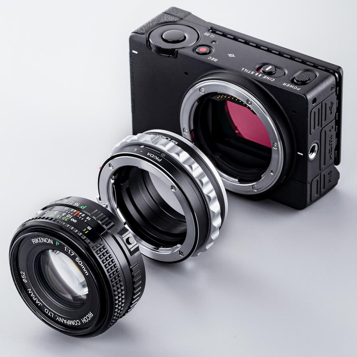 Adaptateur D'objectif K&F Concept - Monture Pentax 67 Vers Nikon F - Compatible D3s, D4, Etc. - Neuf Avec Garantie 1 An