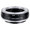Konica (AR) SLR-Objektiv an Leica SL T Sigma FP Panasonic L-Mount Digitalkamera Kameraadapter
