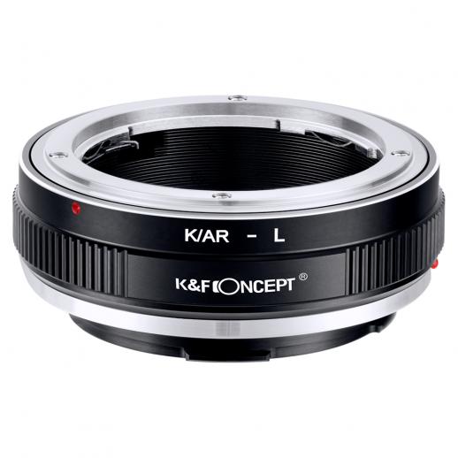 Lens Mount Adapter K/AR-L Manual Focus Compatible with Konica AR Lens to L Mount Camera Body