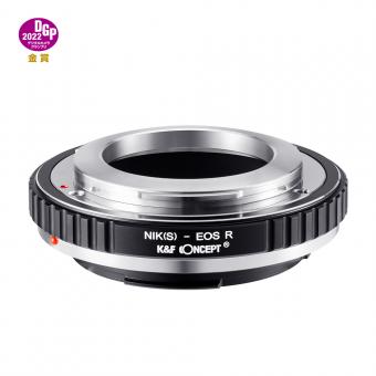 NIK(S)-EOS R Objektivadapter Manual Focus Kompatibel mit Nikon(S) Objektiv an Canon EOS R Mount Kameragehäuse