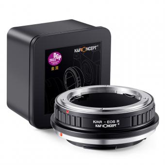 Adaptateur d'Objectif de Haute Précision pour Objectif de la Série Konica vers Appareil Photo Canon RF, K/AR-EOS R