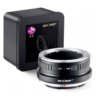 Lentes de la serie R de Leica a cámara con montura de la serie Z de Nikon Adaptador de lentes de alta precisión, L/R-NIK Z