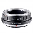 Konica AR Objektiv på Nikon Z Kamera Adapter